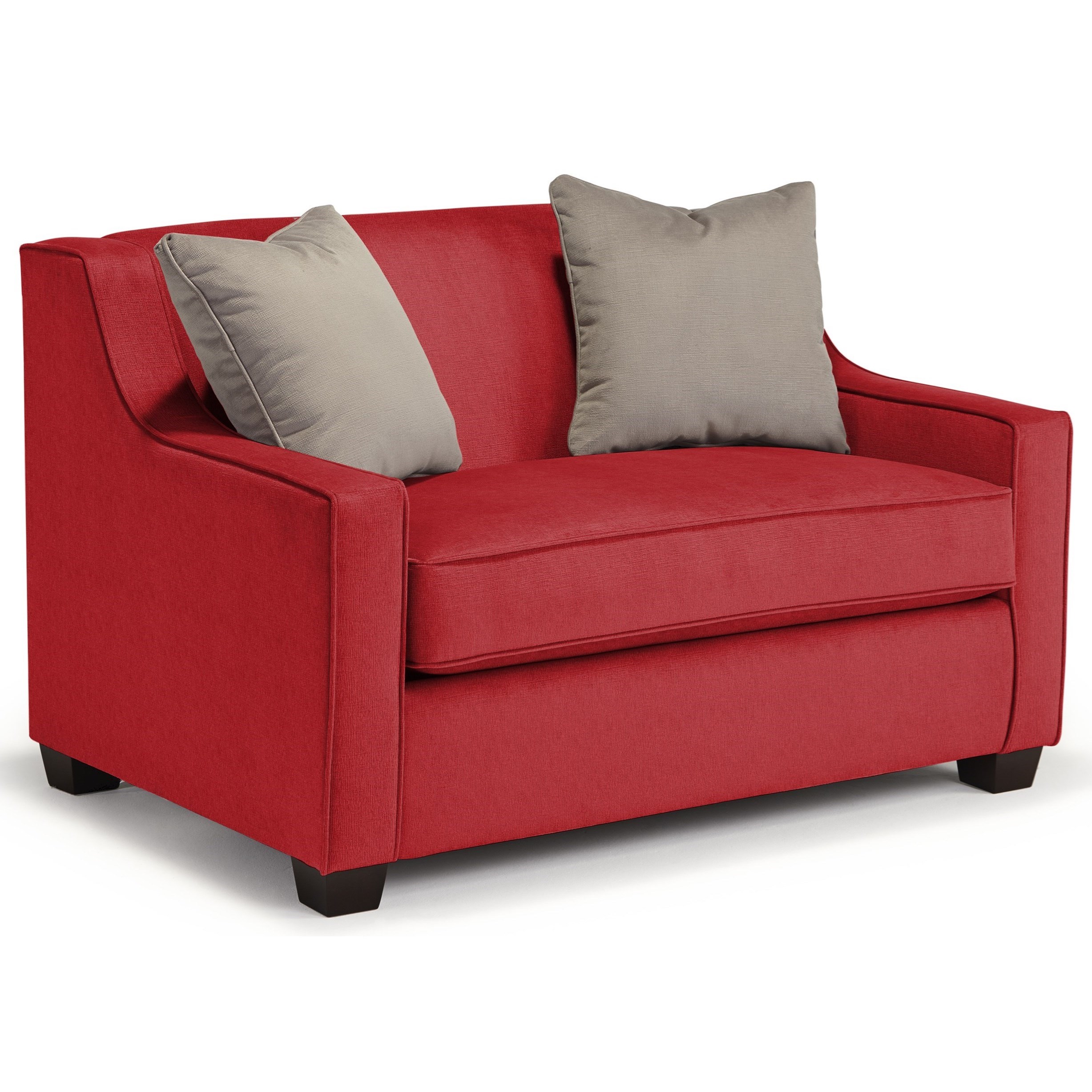 Best Home Furnishings Marinette C20TE 20131 Twin Size Air Dream Sleeper Chair with Toss Pillows Bullard Furniture Uph Sofa Sleepers